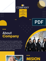 Yellow & Black Modern Company Profile Presentation