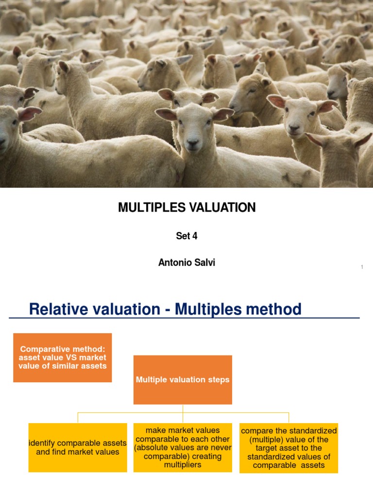 04 Multiples Valuation (1) M&A | PDF | Valuation (Finance) | Beta (Finance)