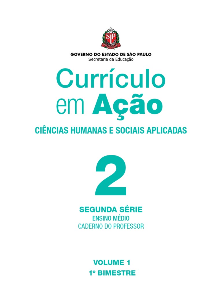 1ºano - Currículo-em-Ação - Volume 1, PDF, Canto