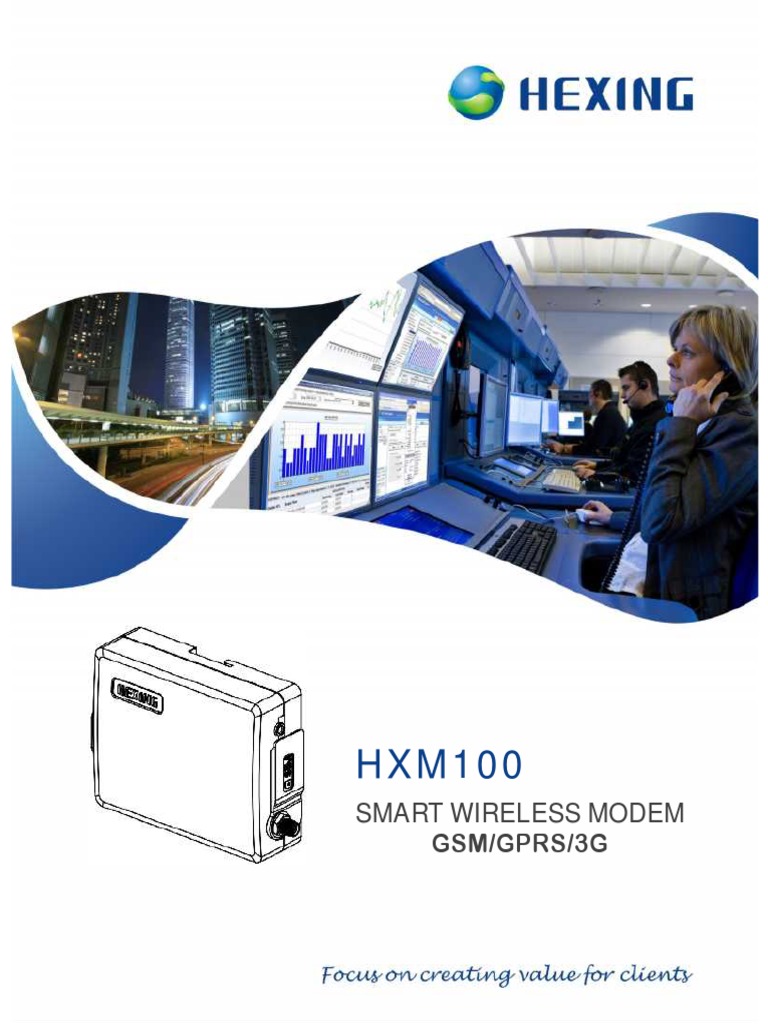 Brochure Modem HXM 100 | PDF