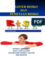 Register Resiko & Pemetaan Resiko