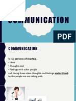 Definition Nature and Elements of Communication