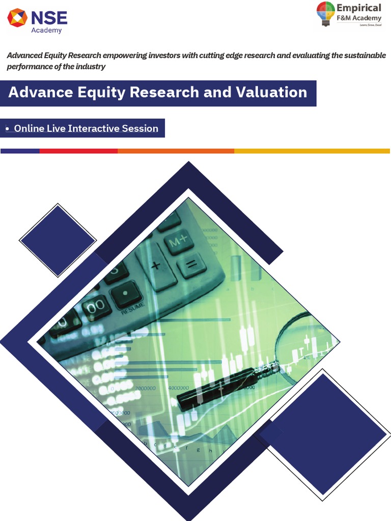 Advance Equity Research Course Details | PDF | Valuation (Finance) | Stocks