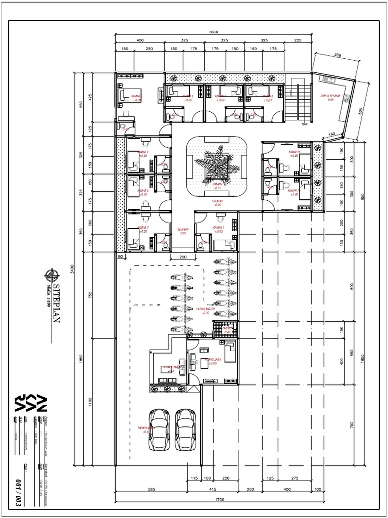 Denah Kos 1 | PDF
