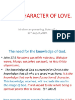 God's Character of Love