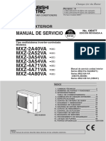 Manual de Servicio MXZ 2a40va MXZ 2a52va MXZ 3a54va MXZ 3a54va MXZ 4a71va MXZ 4a71va MXZ 4a80va