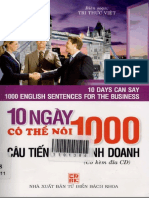 Sách 10 Ngay Co The Noi 1000 Cau Tieng Anh Kinh Doanh