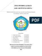 Strategi Pembelajaran Berbasis Aktivitas Siswa