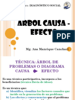 Semana 15 - Arbol Causa - Efecto