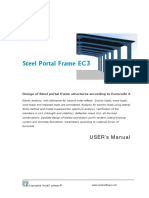 Steel Portal Frame EC3 ENG1