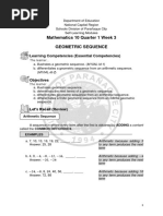 Mathematics10 Quarter1 Module3 Week3