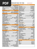 Complete Checklist Gol 2022