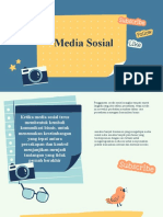 Blue and Yellow Cute Illustrative Scrapbook Fun Social Media Creative Presentation SlidesCarnival