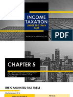 Income Taxation: Under The Train LAW