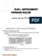 06 Penurunan Fondasi Dalam