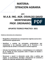 La Administracion Agraria 2021 Clase