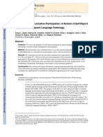 Medidas de Participacioìn en Comunicacioìn