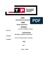 Taller 1 de Resistencia de Materialesbecerra