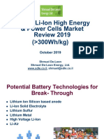 Beyond Li-Ion Battery High Energy and Power Cells Market For Conferences