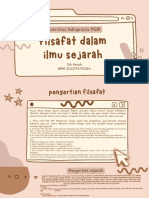 Filsafat Dalam Ilmu Sejarah