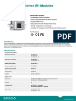 Moxa Iologik 4000 Series (M) Modules Datasheet v1.0