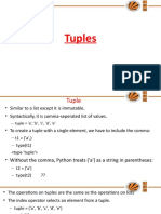 Lecture 7 Tuples