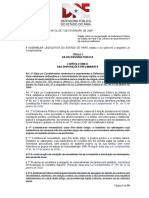 Lei Complementar Nº 54, de 07 de Fevereiro de 2006 (Consolidada) - Organiza A Defensoria Pública Do Estado Do Pará.