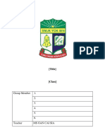 Mathematics Project Template