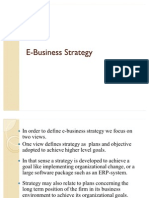 E Business Strategy