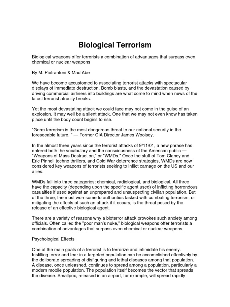 History of biological warfare image