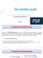 Propriété Intellectuelle