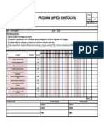 Programa de Limpieza TALCUNA SEPTIEMBRE