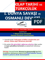 1.dünya Savaşı Ve Osmanlı Devleti