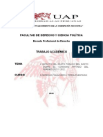 Trabajo Academico - Impacto Del Gasto Publico Del Gasto Sobre El Consumo Privado 2021 y 2022