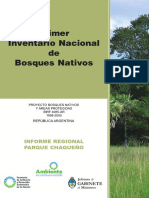 SAyDS. 2005. Primer Inventario Nacional de Bosques Nativos. Informe Regional Parque Chaqueño