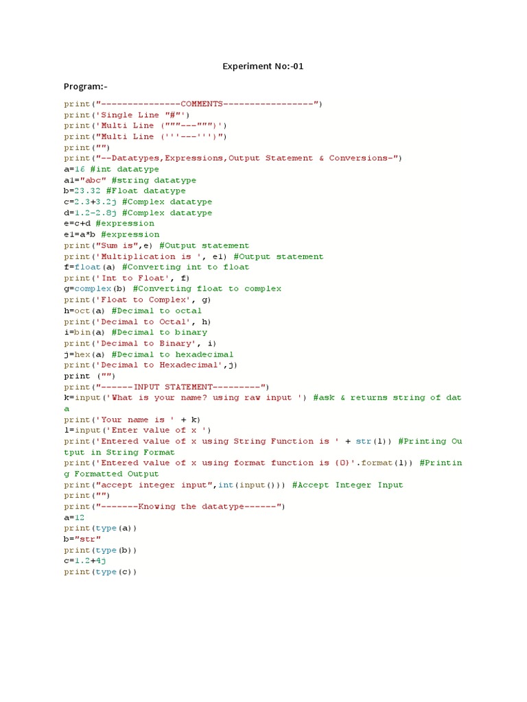Python Output | PDF | String (Computer Science) | Transmission Control ...