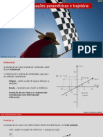 Posição, equações paramétricas e trajetória: um guia conciso