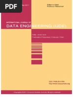 International Journal of Data Engineering IJDE - V2 - I2