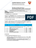 Especificaciones Tecnicas de Materiales 1