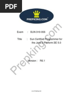Prepking 310-055 Exam Questions