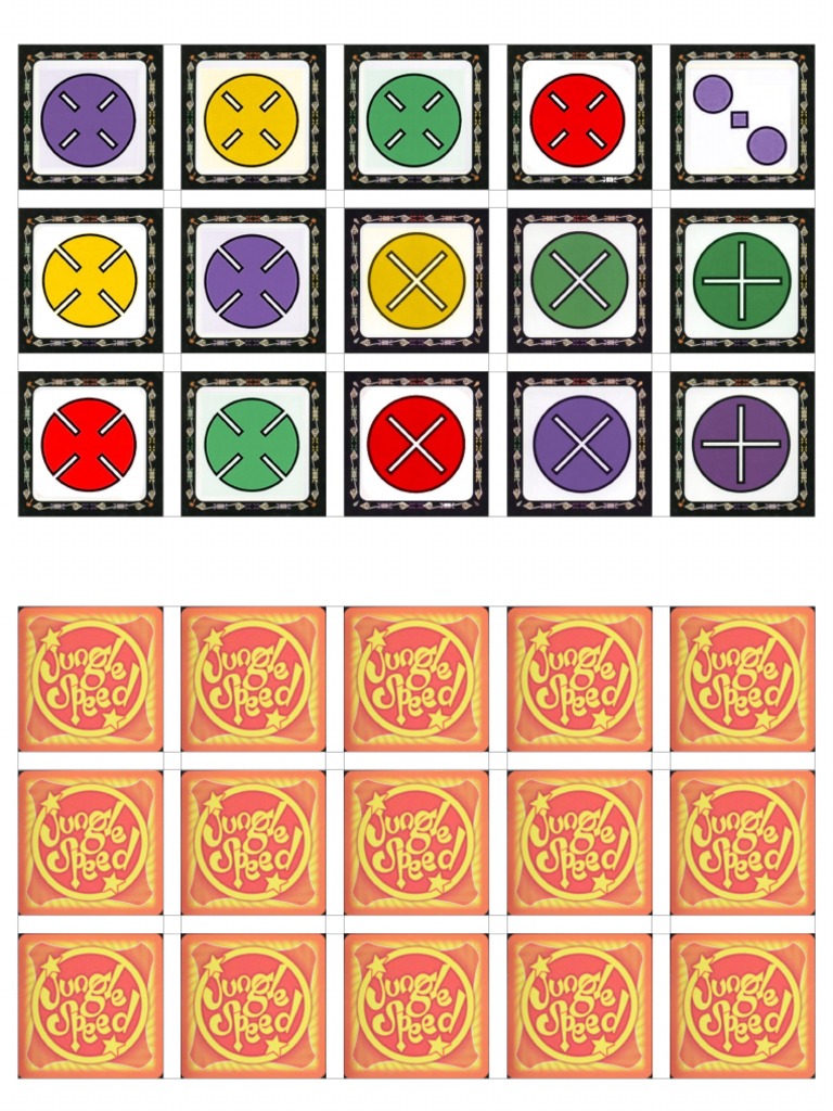 Jungle Speed Cartas PDF