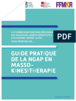 Guide Pratique de La Ngap en Masso-Kinesitherapie Assurancemaladieaura-Aout 2020 Cpam-Ain 0