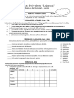 Examen Quimica