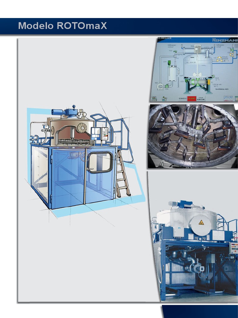 ES Typ ROTOmaX | PDF | Destilación | Agua