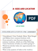 India Size and Location