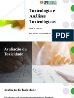 Toxicologia e Análises Toxicológicas