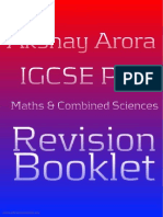 Combined Maths and All Sciences Notes