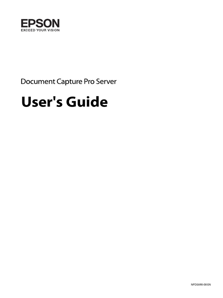 Dcps Users Guide en PDF Image Scanner Operating System