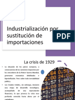 Industrialización Por Sustitución de Importaciones