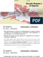 Derecho Romano I Periodizacion Juridico-Politica Semana 4